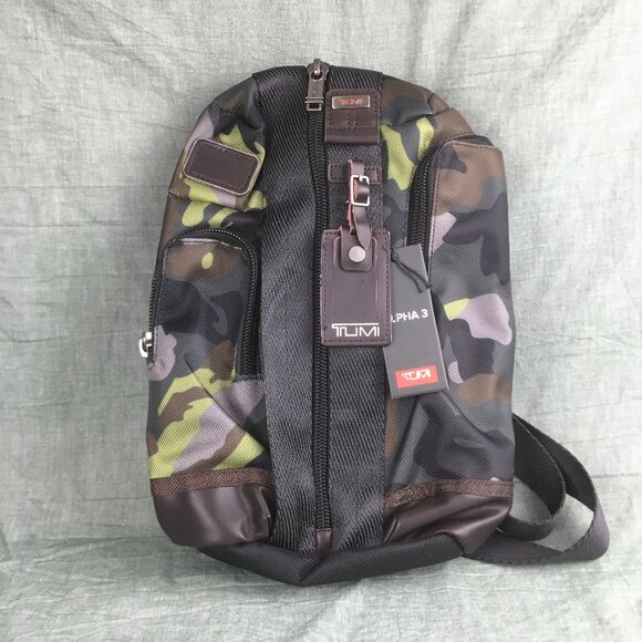 Tumi Alpha Bravo Monterey Sling Shoulder Bag Camouflage - Picture 1 of 10